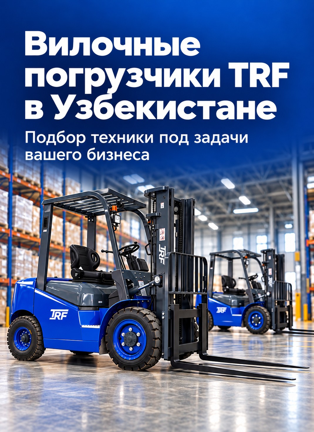 Вилочные погрузчики TRF в Узбекистане
